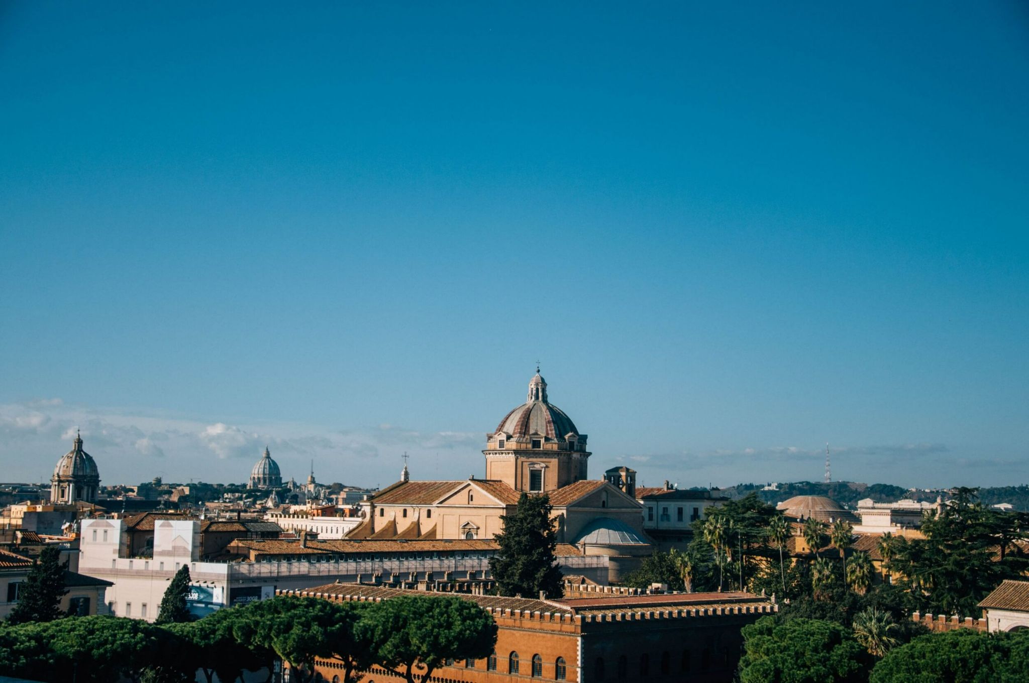 Panoramic view of Rome that MA in international affairs students can visit