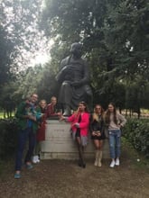 Walking Tour dedicated to Nikolay Gogol, russian speaking students jcu, russian students in Italy, Nikolay Vasilievich Gogol