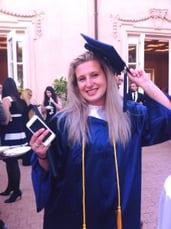 graduation, creative writing, study abroad, John cabot university, Milena Rivolova