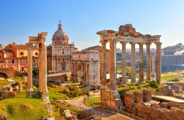 The Roman Forum is considered the centerpiece of Italy’s cultural landscape