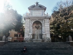 things to do in Rome, studying abroad in Rome, Gianicolo hill, best places for students in trastevere, rome, piazza trilussa 