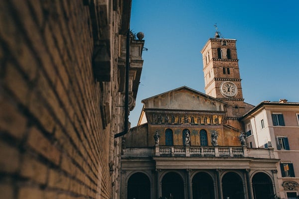 The Basilica di Santa Maria is one of the oldest churches in Rome