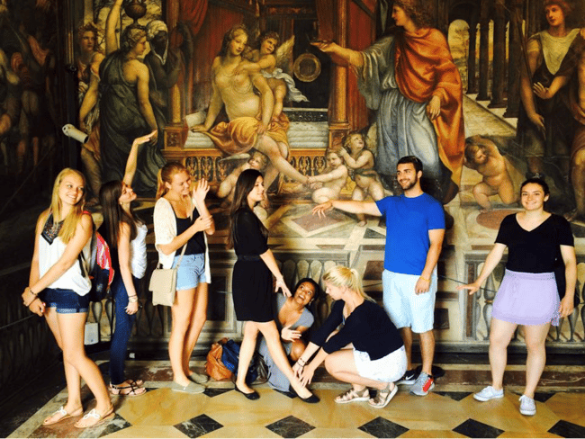  study abroad in Rome, study art history in Italy, JCU art history, Little Known Facts About the Sistine Chapel, JCU on-site class