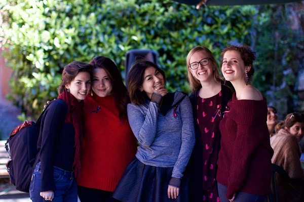 Studying abroad gives students a chance to work and collaborate together