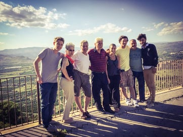 American Student with Italian Family, American Student in Sicily, Study Abroad Student Spotlight, Mike Kalmeta, JCU Class of 2018, study abroad in Rome, American universities in Italy, Paternó