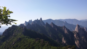 Dinosaur Path, Seoraksan, Buddhist temple, hiking in Korea, south korea, jcu students, study abroad student travels