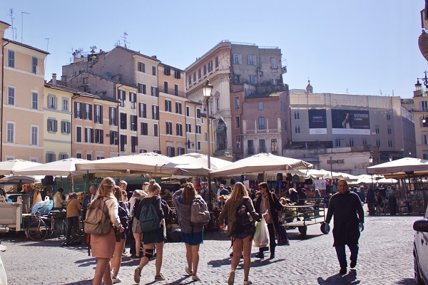 Rome’s “mercatos” are great places to find fresh food