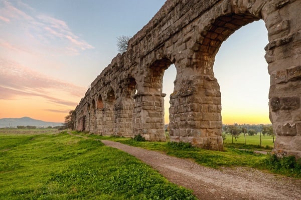 Aqueducts were designed to help sustain Rome’s growing population