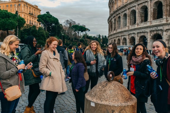 study in Italy, study abroad students, why you should study abroad, rome, john cabot university, study in italy, foreign food, colosseum