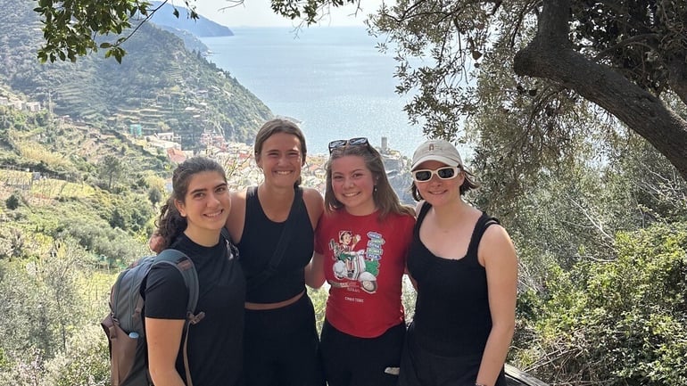 JCU blog post - Cinque Terre hiking