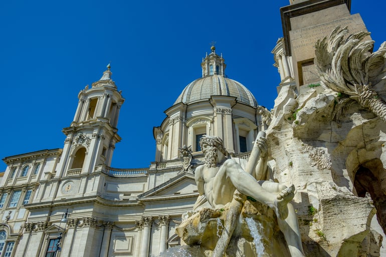 Piazza navona detail