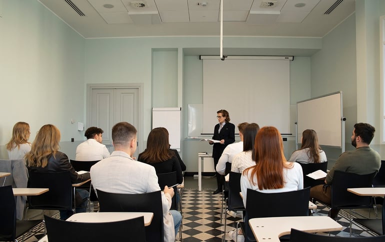 critelli campus classroom