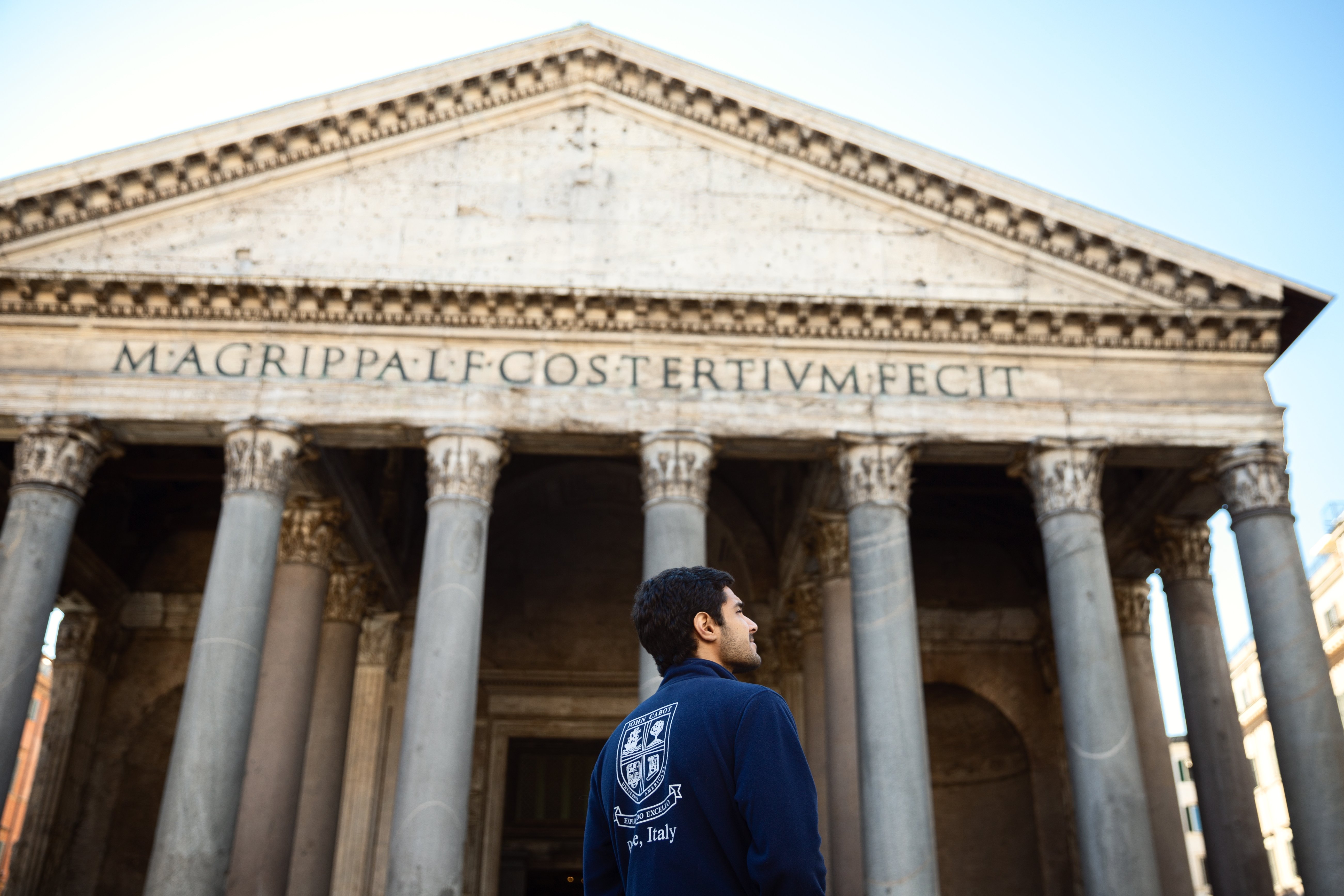 student at pantheon