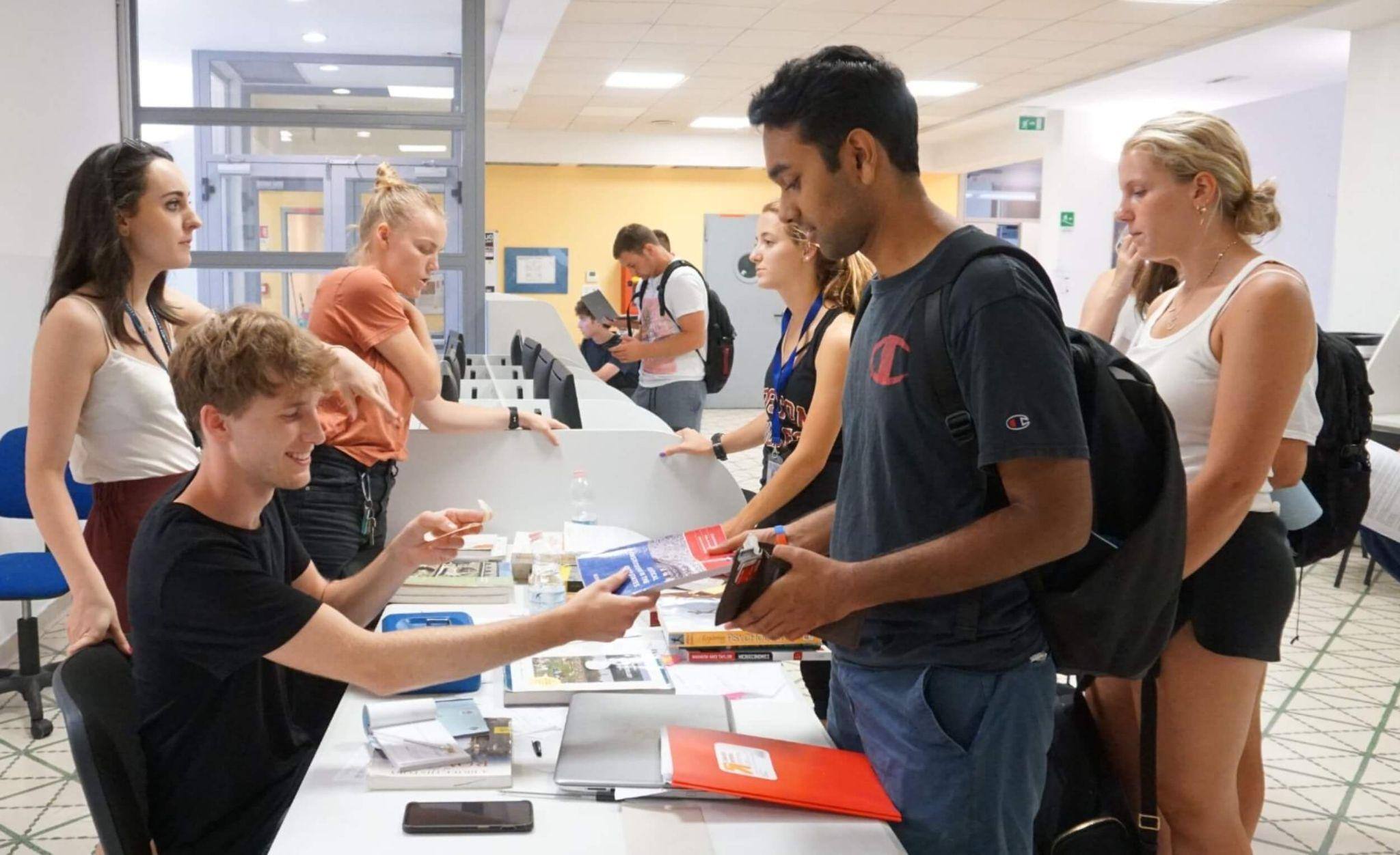 JCU students at an outreach initiative