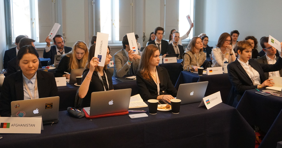 JCU's Model United Nations session