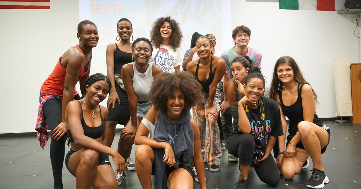 Group photo of dancers