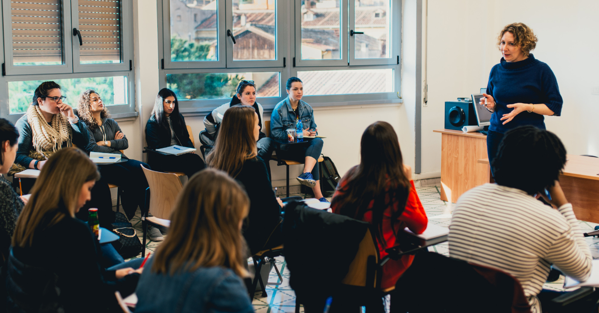 Class being held in our Tiber campus