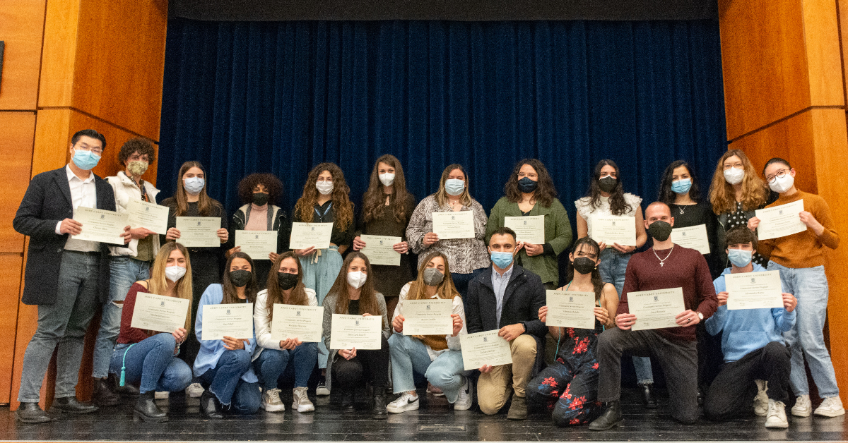 Community Service Awards Winners