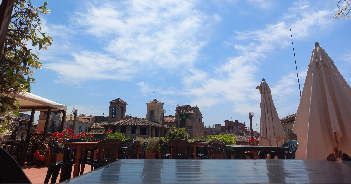 View from JCU's top terrace