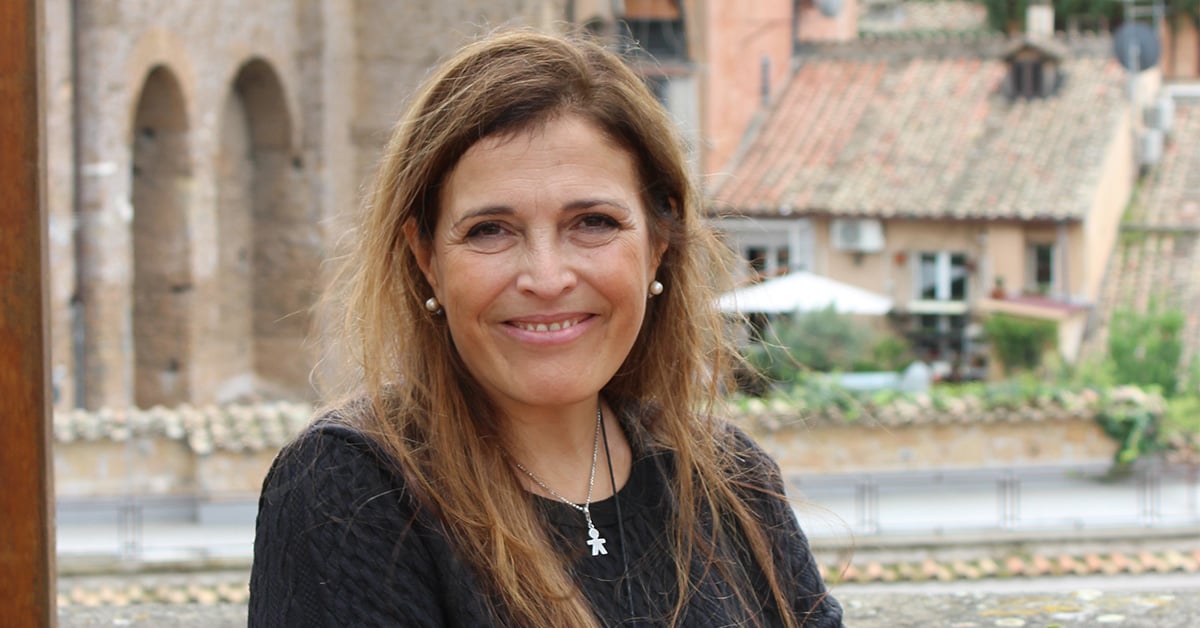 Professor Silvia Pulino posing for a photo at JCU